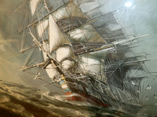 帆船・海・絵画・油絵・風景・ヨーロッパ・絵画販売専門の東京日本橋